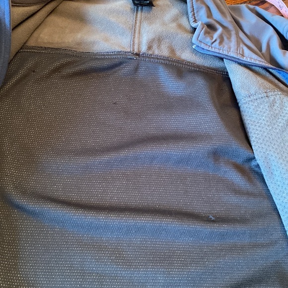 The North Face Small Zippered Jacket W22 L25 Blue Fleece Top - Picture 11 of 13